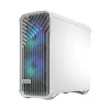 Caja PC Fractal Design Torrent White – compatible con ATX, EATX, microATX, ITX; 2 ventiladores frontales de 180 mm; bahías de 2,5