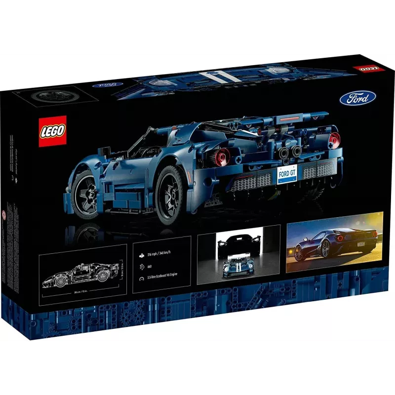 LEGO 42154 Technic 2022 Ford GT Set de construcción para adultos