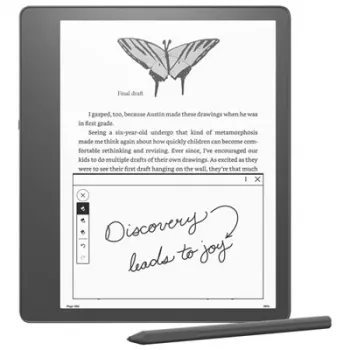 Amazon Kindle Scribe – 25,9 cm (10,2″) – E-Paper – AZW – AZW3 – DOC – DOCX – HTML – MOBI – PDF – PRC – TXT – ePub – GIF – JPEG – PNG – 16 GB – USB Type-C (CF95291)