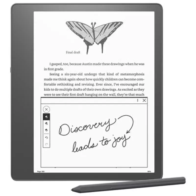 Amazon Kindle Scribe – 25,9 cm (10,2″) – E-Paper – AZW – AZW3 – DOC – DOCX – HTML – MOBI – PDF – PRC – TXT – ePub – GIF – JPEG – PNG – 16 GB – USB Type-C (CF95291)