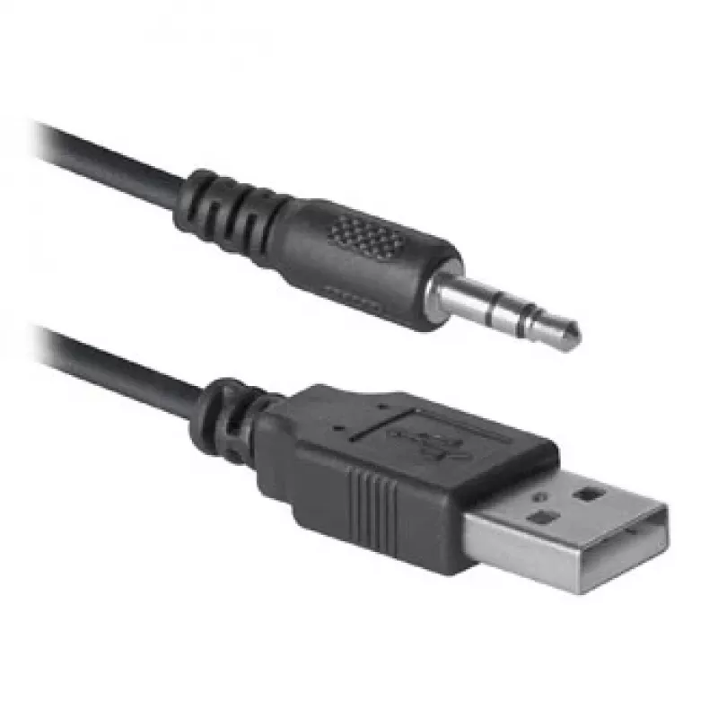 Altavoces de escritorio DEFENDER SPK-240 con cable, 2.0, 6 W RMS, alimentación USB, 3,5 mm, negro