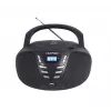 Blaupunkt BB7BK reproductor de CD portátil boombox, radio FM PLL, CD/MP3, USB, AUX, 2,4 W, negro