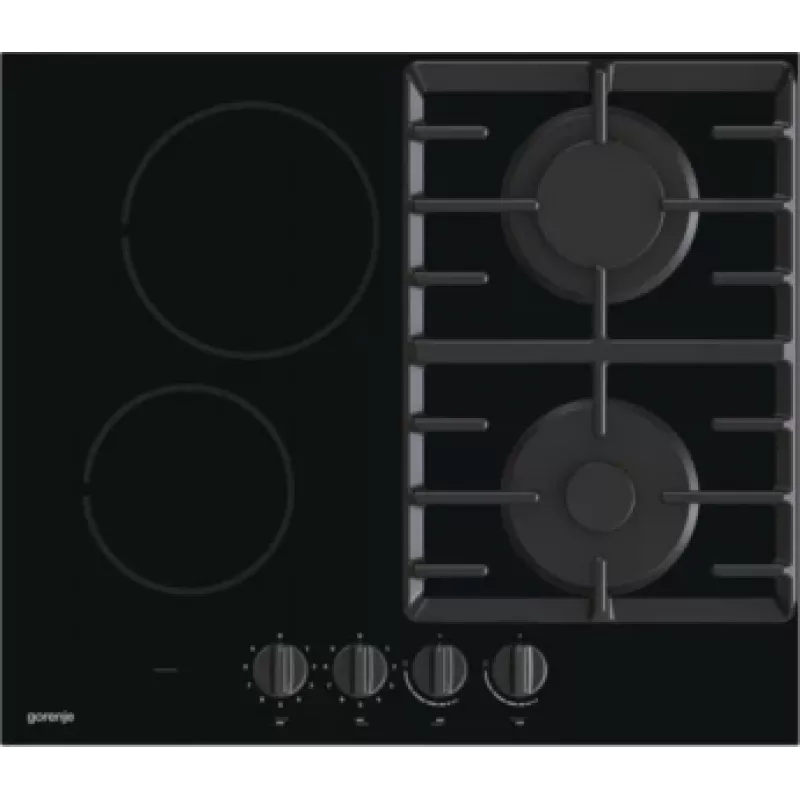 Gorenje GCE691BSC negro integrable 60 cm combinado 4 zona(s) de cocción