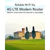 Router inalámbrico Cudy LT500D Fast Ethernet doble banda (2,4 GHz / 5 GHz) 4G negro