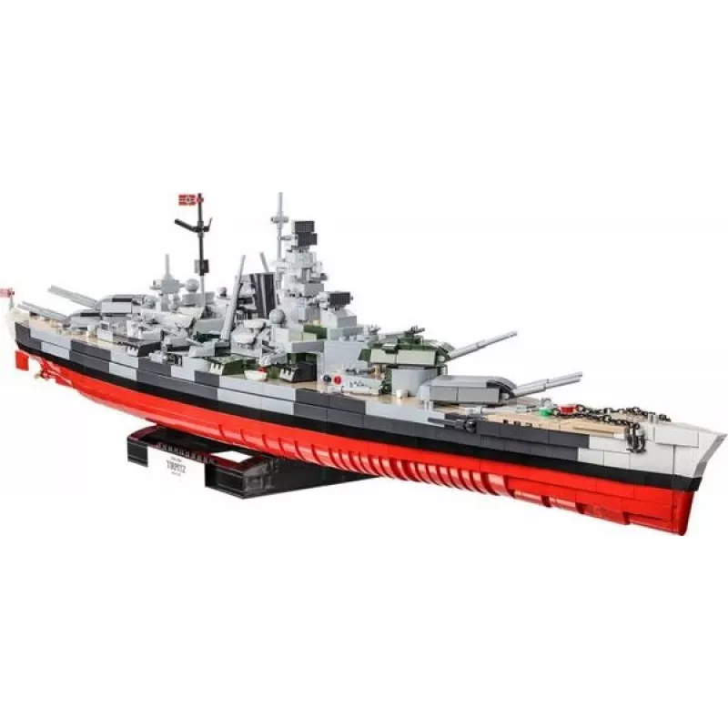 COBI 4839 Historical Collection set de bloques de construcción acorazado Tirpitz, 2810 elementos, 1:300