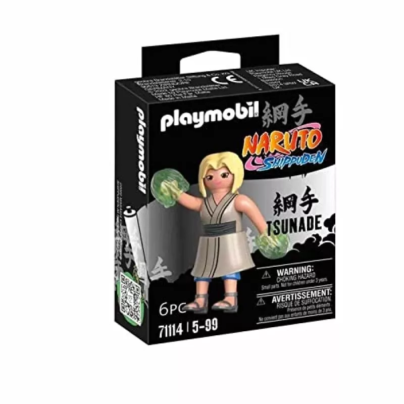 Playmobil 71114 Naruto: Tsunade set de figuras Naruto Shippuden set de figuras de colección de anime para niños y fans a partir de 5 años