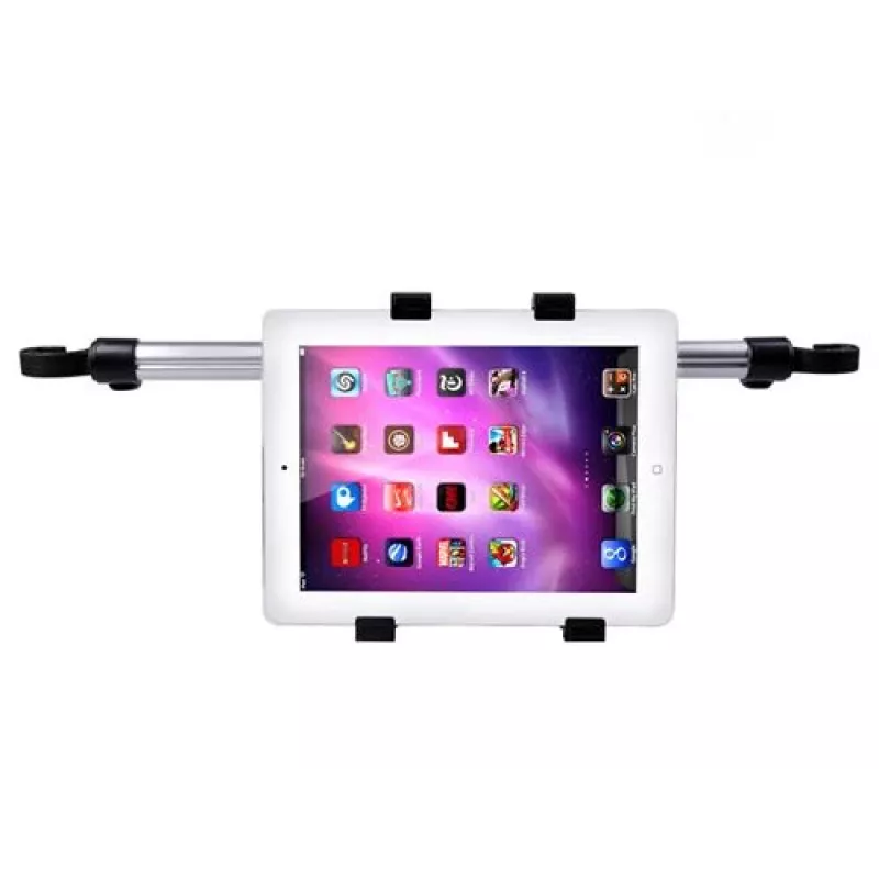 Maclean Brackets MC-657 soporte universal de tablet para reposacabezas de coche, 7 - 10.1, rotación ajustable 360°