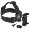 Maclean MC-825 soporte para cámara, móvil/smartphone negro