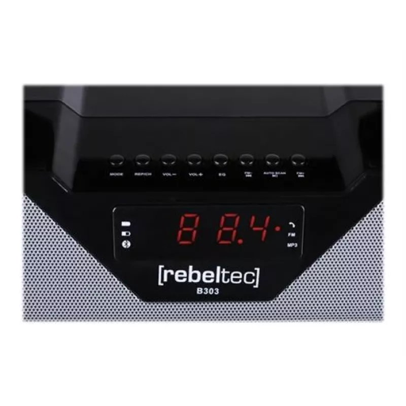 Altavoz portátil SoundBox 400 Bluetooth, negro