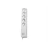 Lestar ZX 510 regleta protectora contra sobretensiones, 1,5 m, gris
