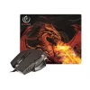 Rebeltec Red Dragon – ratón óptico – 6 botones – con cable – USB