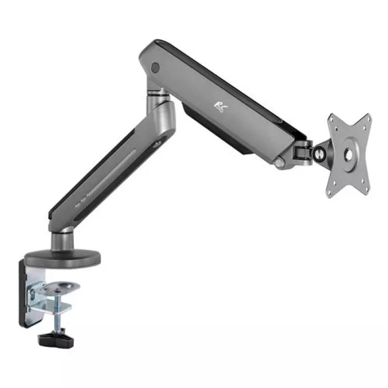 Soporte para monitor gaming NanoRS 17-32 con iluminación LED RGB soporte de mesa regulable en altura giratorio inclinable máx. 9 kg VESA 75x75 / 100x100