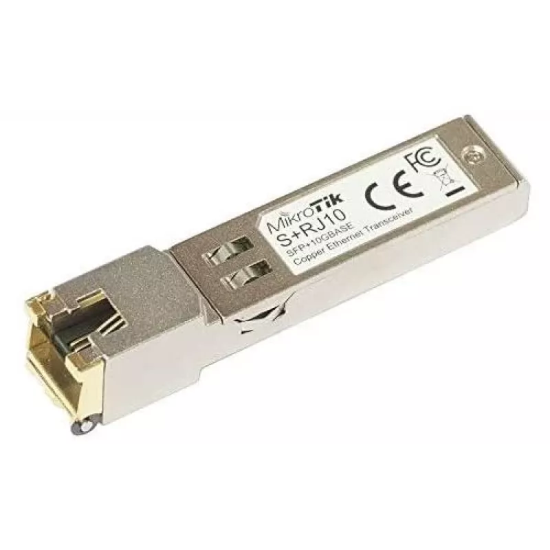Mikrotik S+RJ10 módulo transceptor de red 10000 Mbit/s SFP+