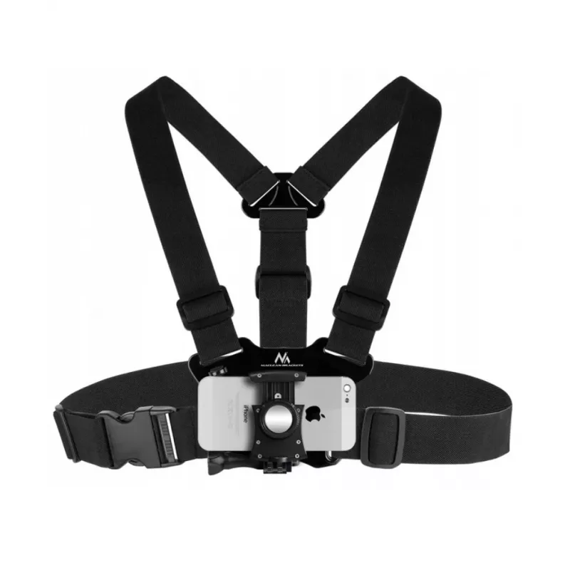 Soporte de pecho tipo funda para móvil y cámara deportiva MC-773