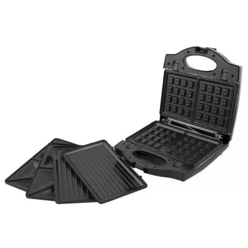 Esperanza Ekt006k tostadora de sándwiches Portabella 3 en 1 Ekt006k