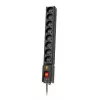 LESTAR 1966004062 Cable alargador 5 m 230 V AC regleta interior negro