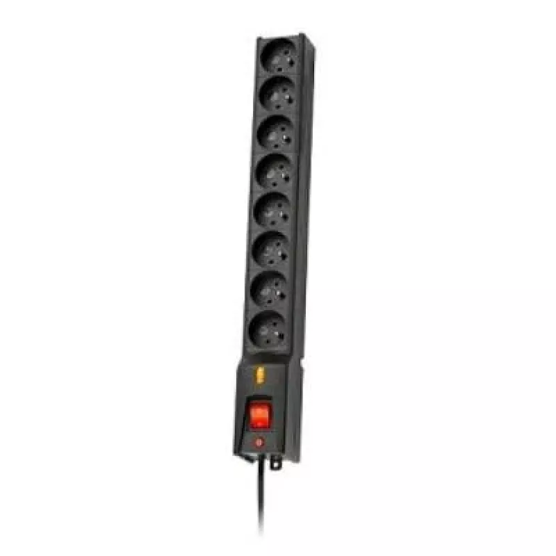 LESTAR 1966004062 Cable alargador 5 m 230 V AC regleta interior negro