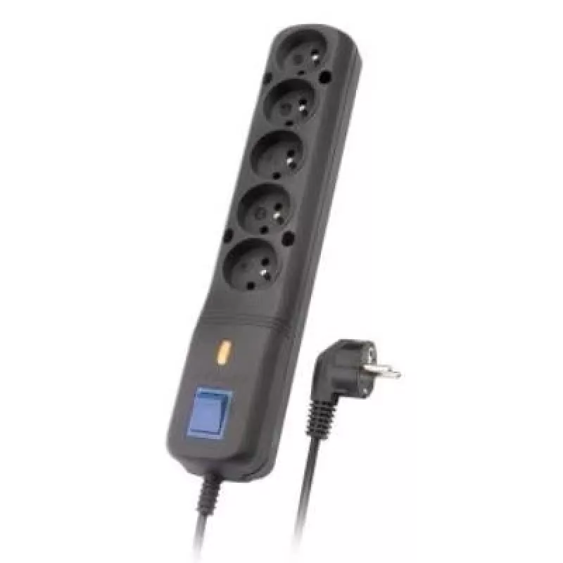 Lestar 5w Lv-530wa, protección contra sobretensiones, 2,5 m, Negro Lv-530w G-a K. Cz 2,5m
