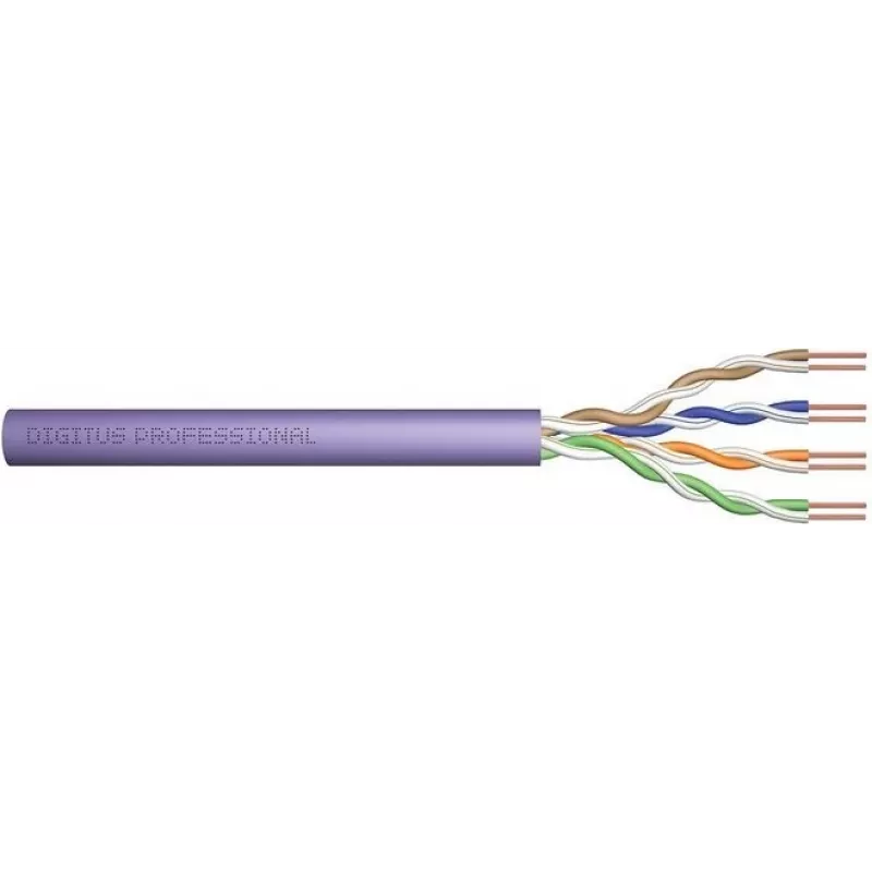 Cable de red DIGITUS DK-1611-V-305-1 U/UTP Cat 6 305 m violeta