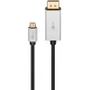 Goobay | Cable adaptador USB-C a DisplayPort | 60176 | Type-C | DisplayPort | USB-C a DisplayPort | 2 m