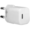 Cargador rápido de CA para interiores GOOBAY 59716 — USB-C, 30 W, blanco