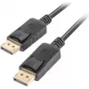 Cable DisplayPort LANBERG CA-DPDP-10CC-0005-BK 0,5 m, DisplayPort–DisplayPort, Negro