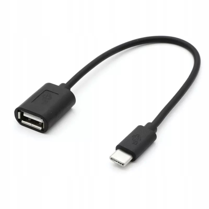 Cable TB OTG USB AF - USB C 15cm negro (AKTBXKU4PAC015B)