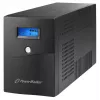 PowerWalker VI 3000 SCL FR SAI line-interactive, 3000 VA / 1800 W, 4 tomas de tipo E, LCD, USB