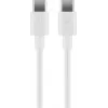 Cable de carga y sincronización USB-C Goobay, 2 m, blanco | Goobay