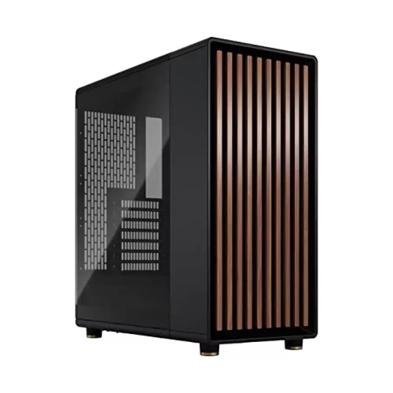 Caja de PC Fractal Design North torre midi negra
