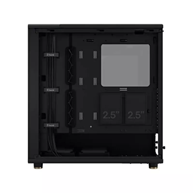 Caja de PC Fractal Design North torre midi negra