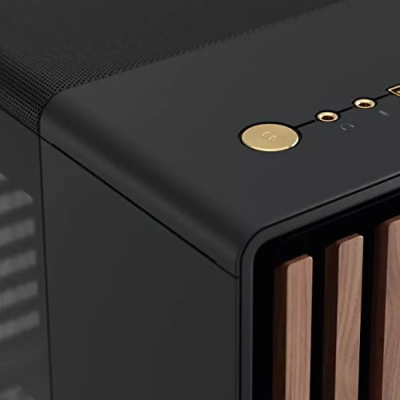 Caja de PC Fractal Design North torre midi negra