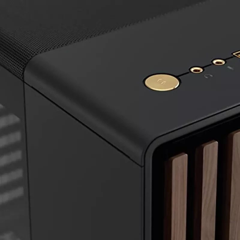Caja de PC Fractal Design North torre midi negra