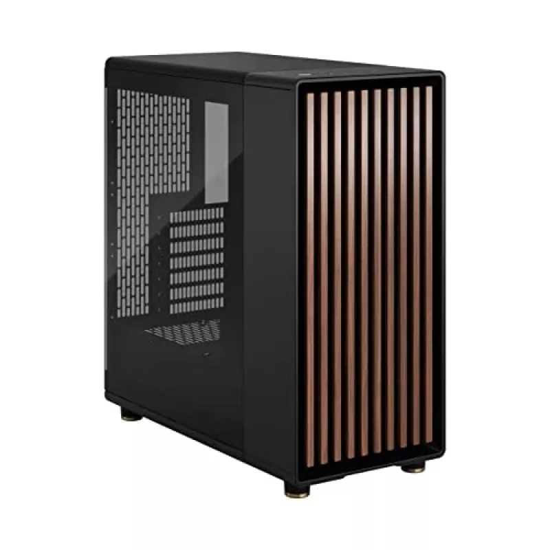 Caja de PC Fractal Design North torre midi negra