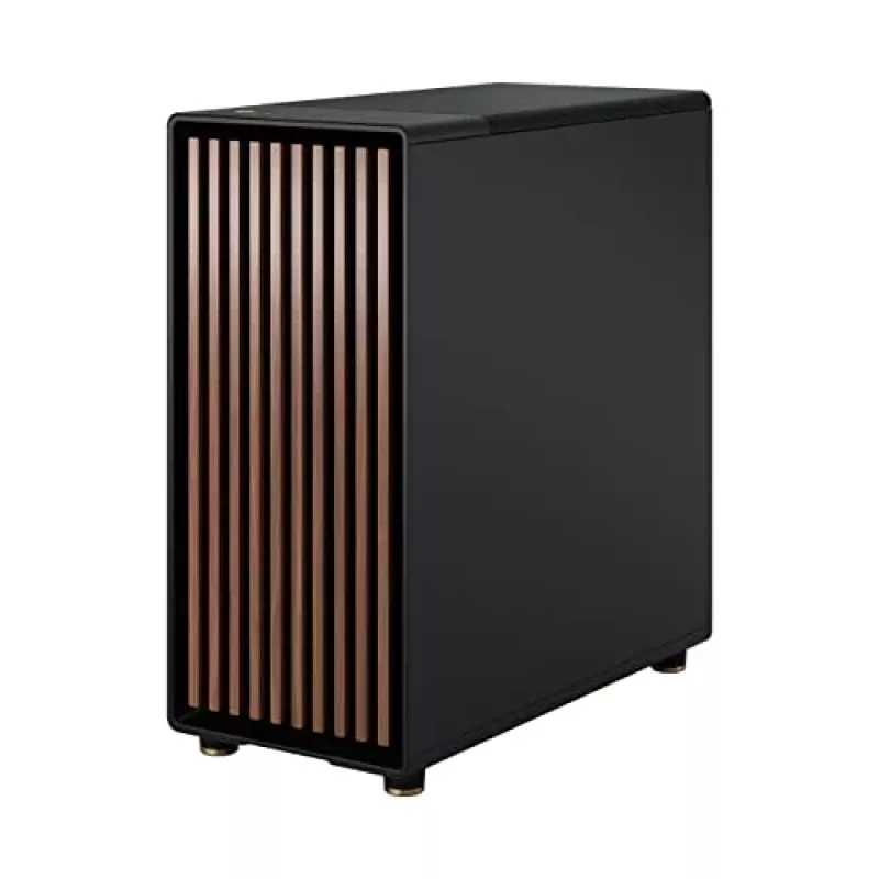 Caja de PC Fractal Design North torre midi negra