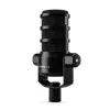 Micrófono de estudio RØDE PodMic USB — cardioide XLR/USB, 24 bits/48 kHz, USB-C, salida de auriculares, control de volumen giratorio, negro