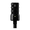 Micrófono de estudio RØDE PodMic USB — cardioide XLR/USB, 24 bits/48 kHz, USB-C, salida de auriculares, control de volumen giratorio, negro