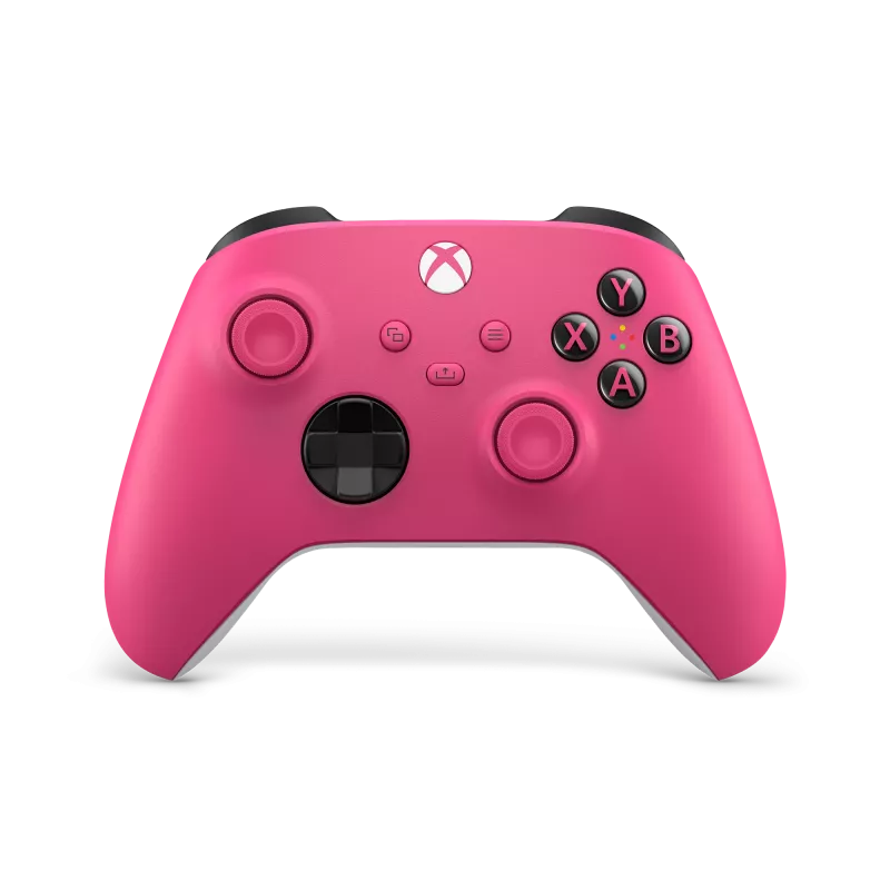Mando inalámbrico Microsoft Xbox rosa, blanco Bluetooth gamepad analógico / digital Xbox Series S, Android, Xbox Series X, iOS, PC