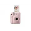 Cámara instantánea Fujifilm Instax Mini 12 Rosa — imagen 86×54 mm, película 62×46 mm, distancia focal 60 mm