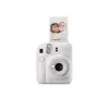 Cámara instantánea Fujifilm Instax Mini 12 Blanca — impresiones 86×54 mm, distancia focal 60 mm, pila AA