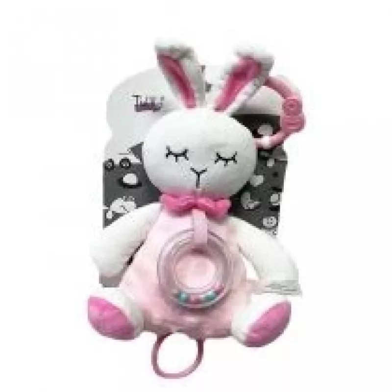 Caja de música TULILO 9238 Conejo 18 cm — juguete musical mecánico para bebés y niños