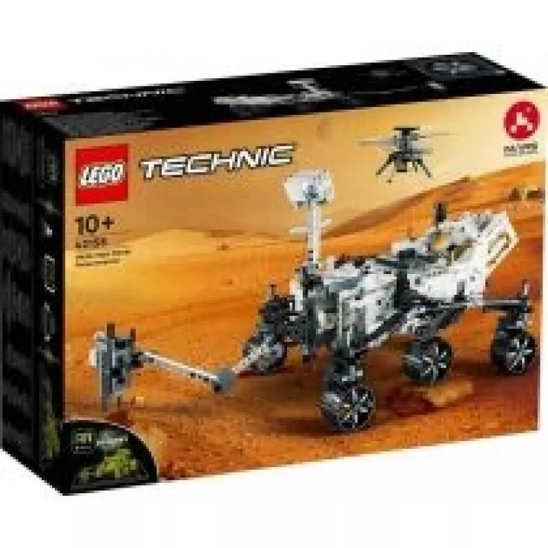 LEGO Technic NASA Mars Rover Perseverance Set espacial con experiencia de app AR Set de descubrimiento científico Aprende sobre ingeniería de vehículos Juguete de construcción