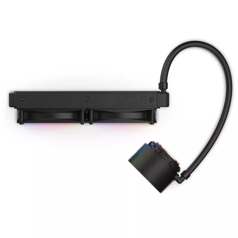 Refrigeración líquida todo en uno NZXT Kraken Elite 240 RGB 12 cm negra