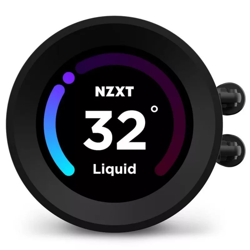 Refrigeración líquida todo en uno NZXT Kraken Elite 240 RGB 12 cm negra
