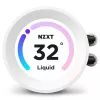 Refrigeración líquida todo en uno NZXT Kraken Elite 240 RGB 12 cm blanca
