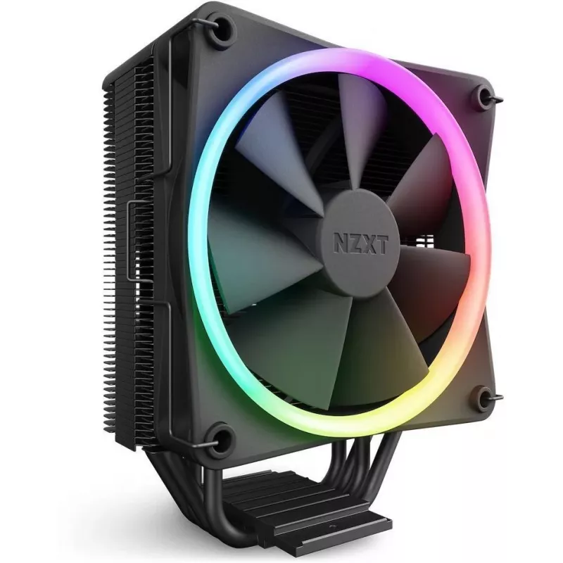 NZXT T120 RGB disipador de CPU por aire 12 cm negro 1 ud.