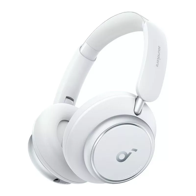 Auriculares Soundcore by Anker Space Q45 con cancelación adaptativa de ruido – reduce el ruido hasta un 98 %, reproducción ultralarga de 50 h, control por app, sonido Hi-Res con
