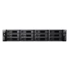 Synology RackStation RS2423+ servidor NAS/almacenamiento en rack (2U) Ryzen Embedded V1780B 8 GB DDR4 0 TB DiskStation Manager Negro, Gris