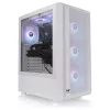 Caja PC semitorre Thermaltake S200 TG Tempered Glass ARGB Snow Edition