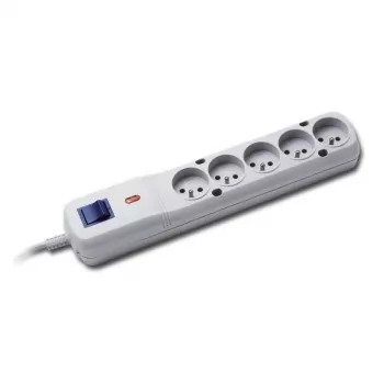 Protección contra sobretensiones LESTAR 1966002242 Blanco 5 tomas AC 5 m